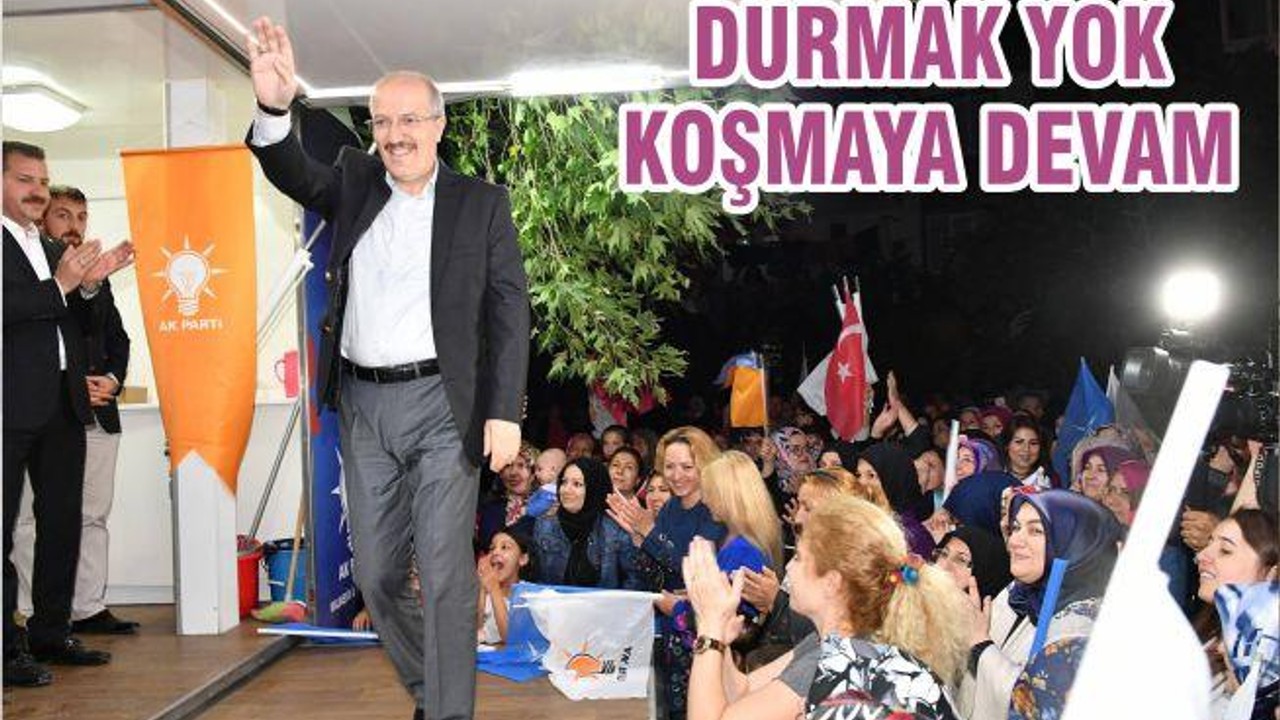 DURMAK YOK KOŞMAYA DEVAM