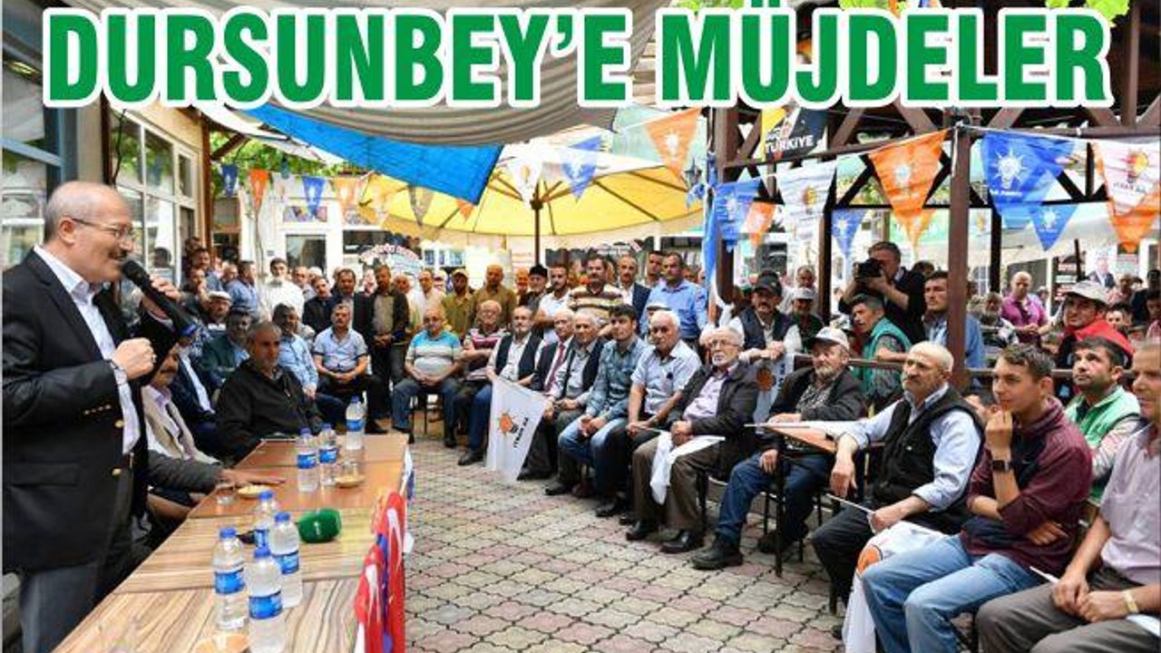 DURSUNBEY'E MÜJDELER