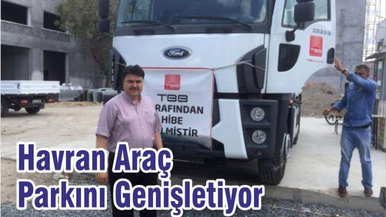 Havran Araç Parkını Genişletiyor