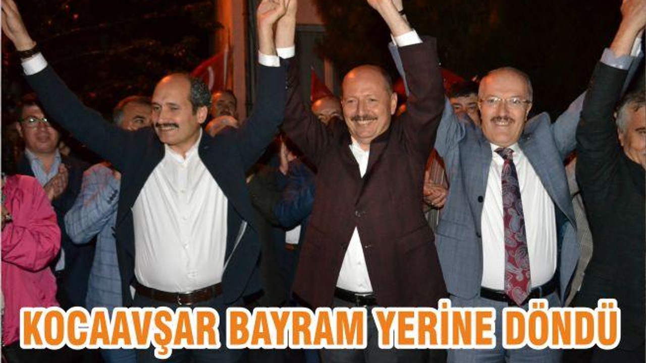 KOCAAVŞAR BAYRAM YERİNE DÖNDÜ