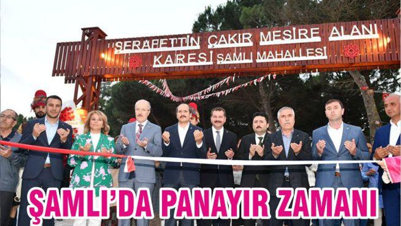 ŞAMLI’DA PANAYIR ZAMANI