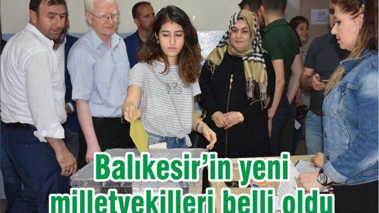 AK PARTİ 5 CHP 3 İYİ 1 MİLLETVEKİLİ ÇIKARDI