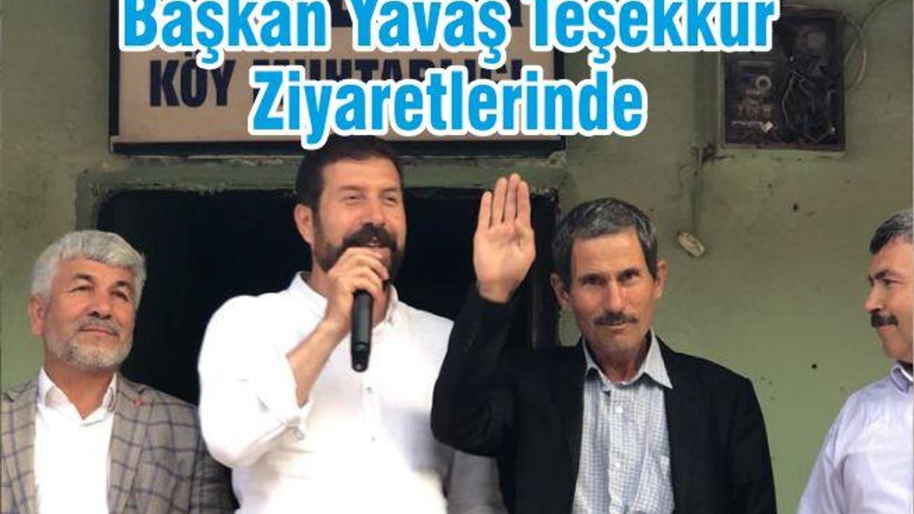Başkan Yavaş Teşekkür Ziyaretlerinde
