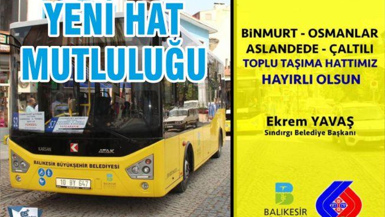 YENİ HAT MUTLULUĞU