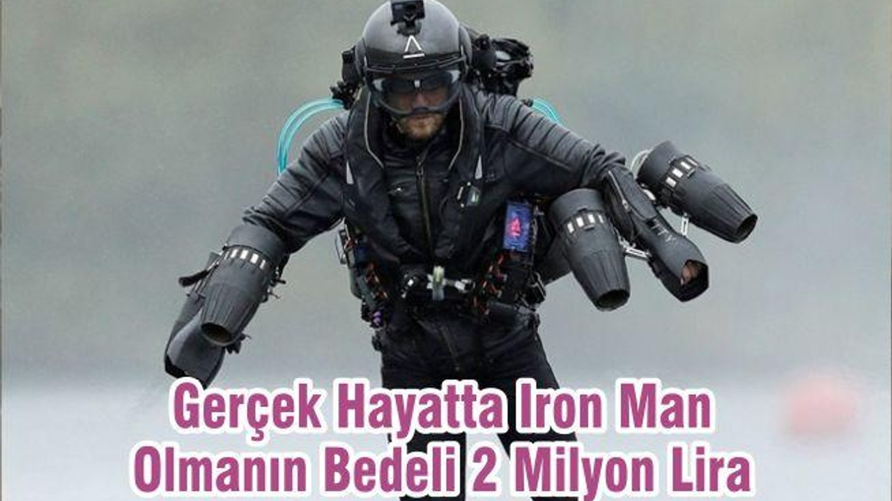 Gerçek Hayatta Iron Man Olmanın Bedeli 2 Milyon Lira