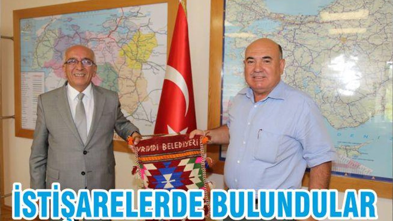İSTİŞARELERDE BULUNDULAR