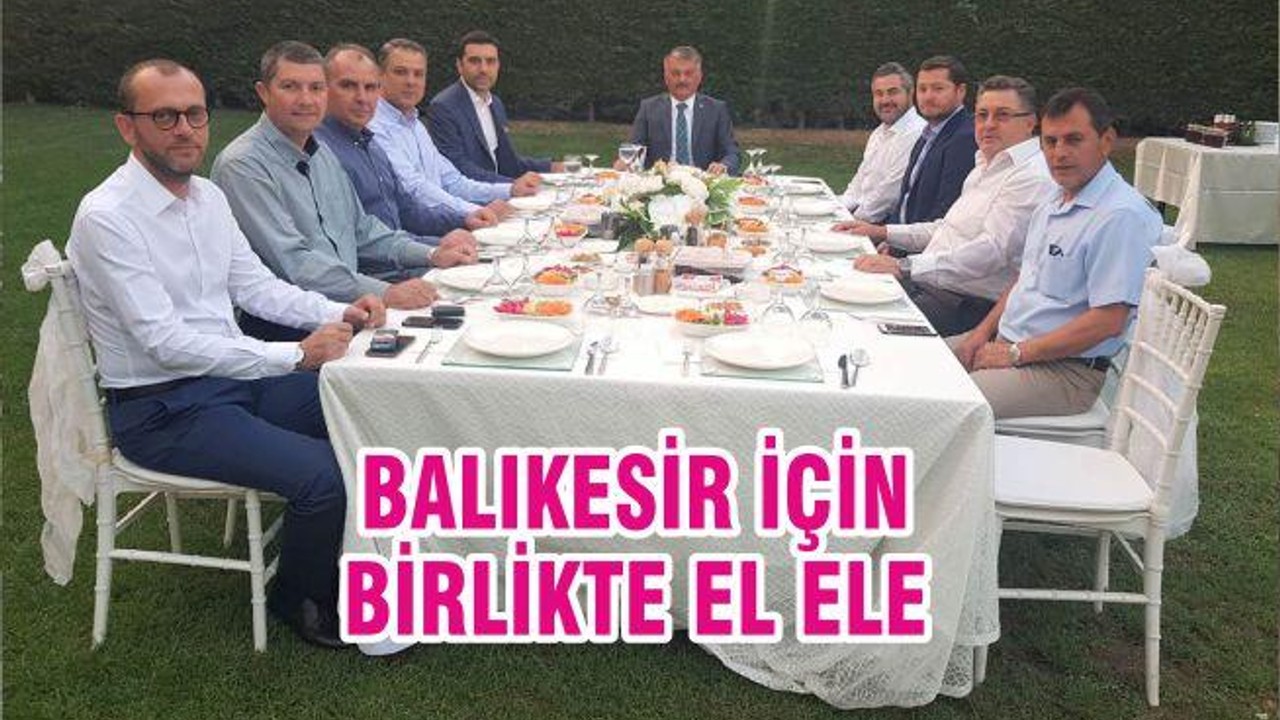 BALIKESİR İÇİN BİRLİKTE EL ELE