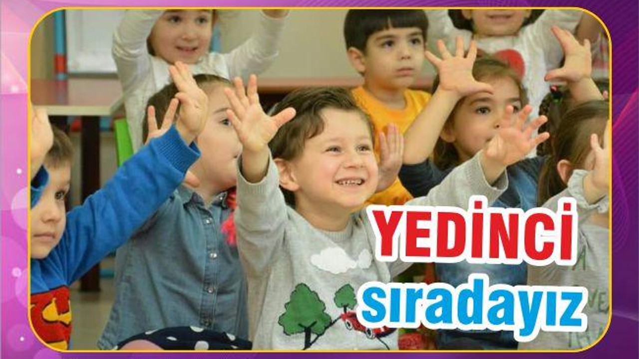 YEDİNCİ SIRADAYIZ