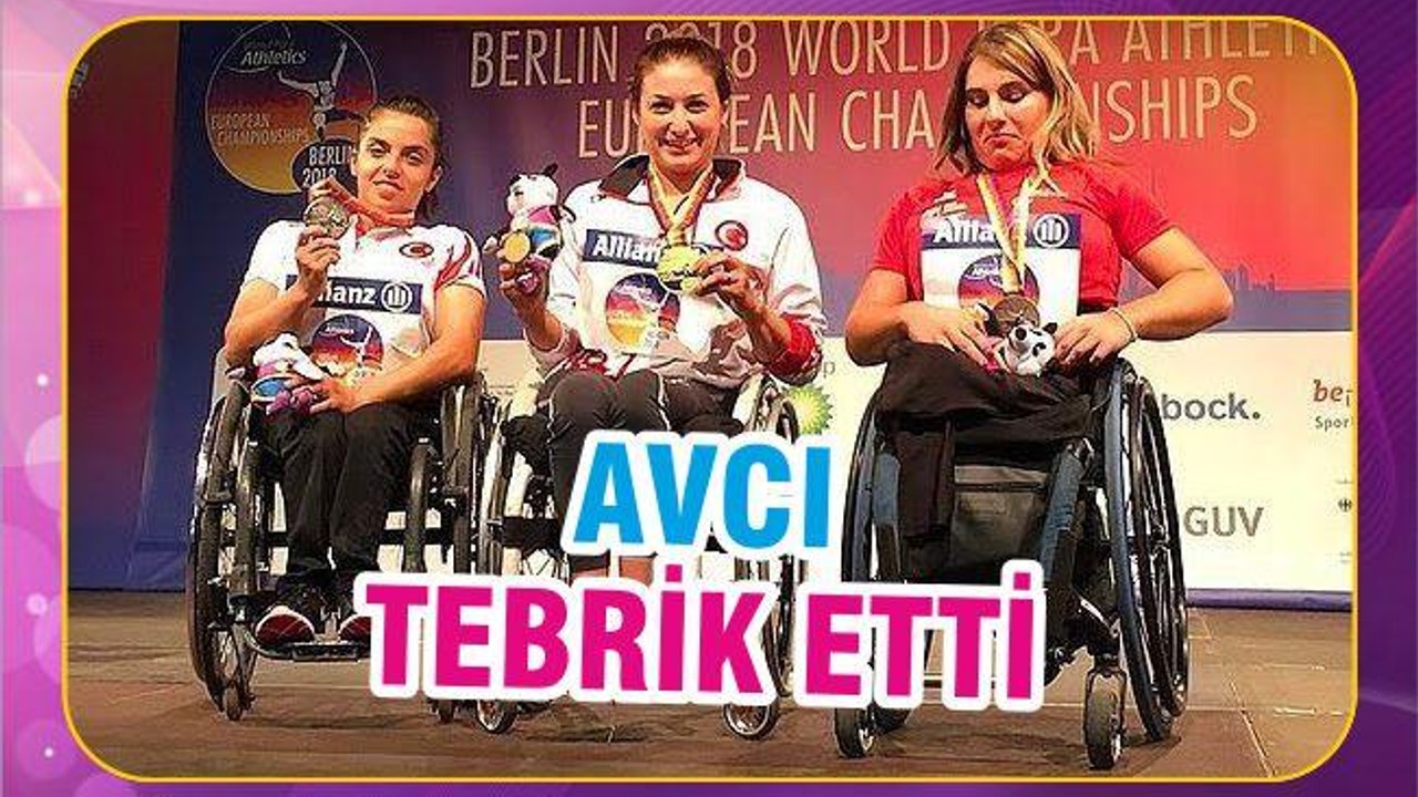 AVCI TEBRİK ETTİ