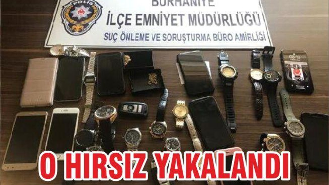 O HIRSIZ YAKALANDI
