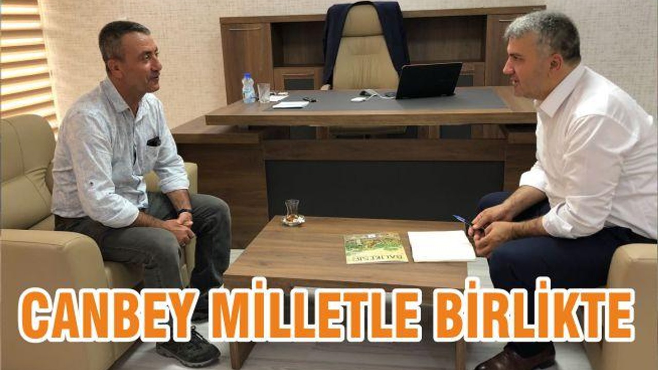 CANBEY MİLLETLE BİRLİKTE