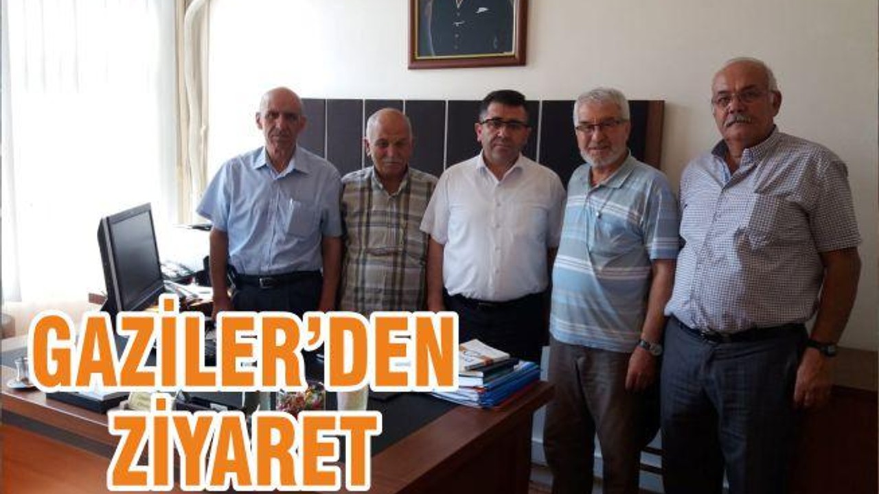 GAZİLER’DEN ZİYARET