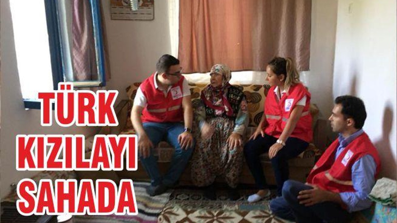 TÜRK KIZILAYI SAHADA