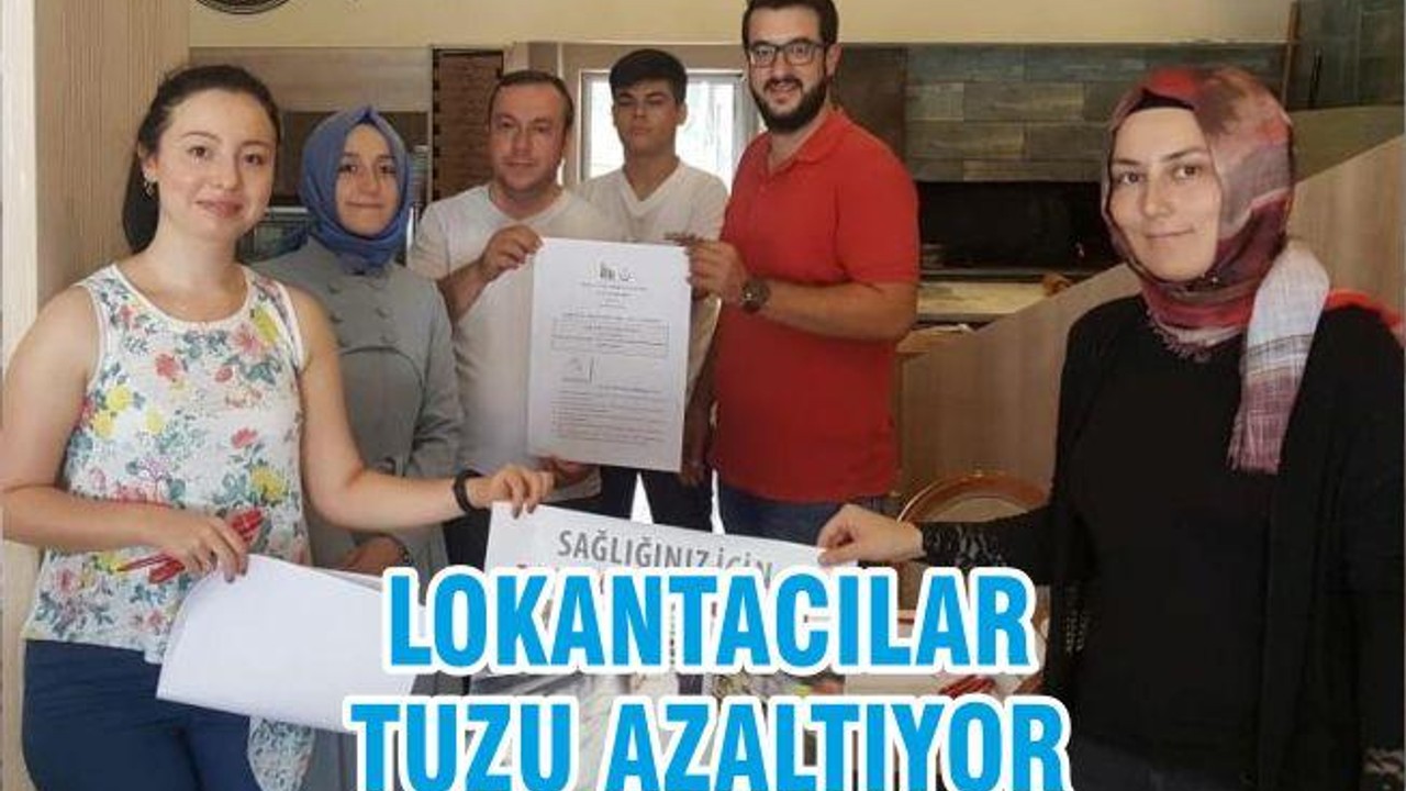 LOKANTACILAR TUZU AZALTIYOR