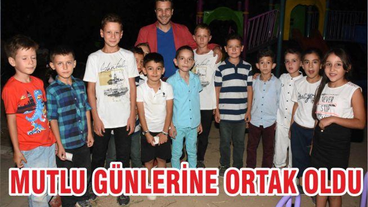 MUTLU GÜNLERİNE ORTAK OLDU