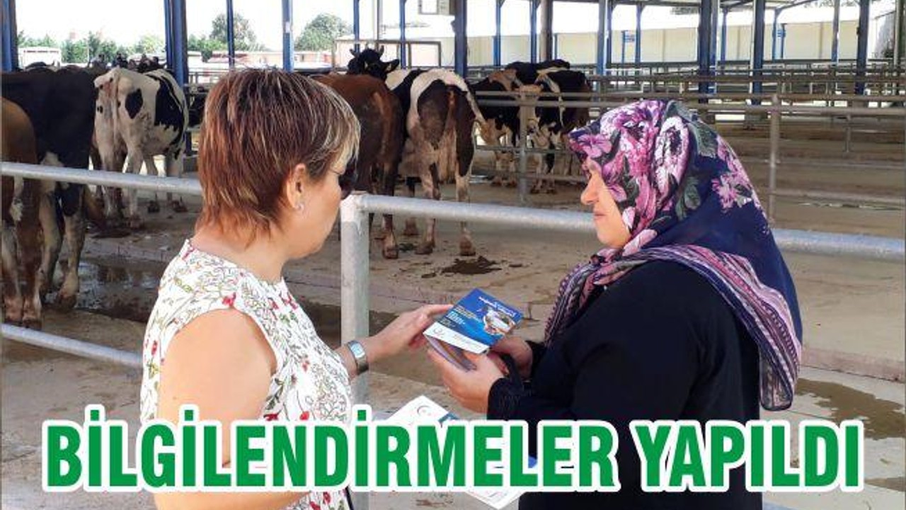 BİLGİLENDİRMELER YAPILDI