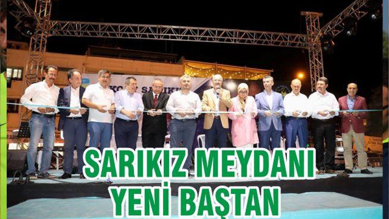 SARIKIZ MEYDANI YENİ BAŞTAN