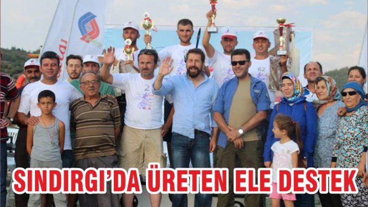 SINDIRGI’DA ÜRETEN ELE DESTEK