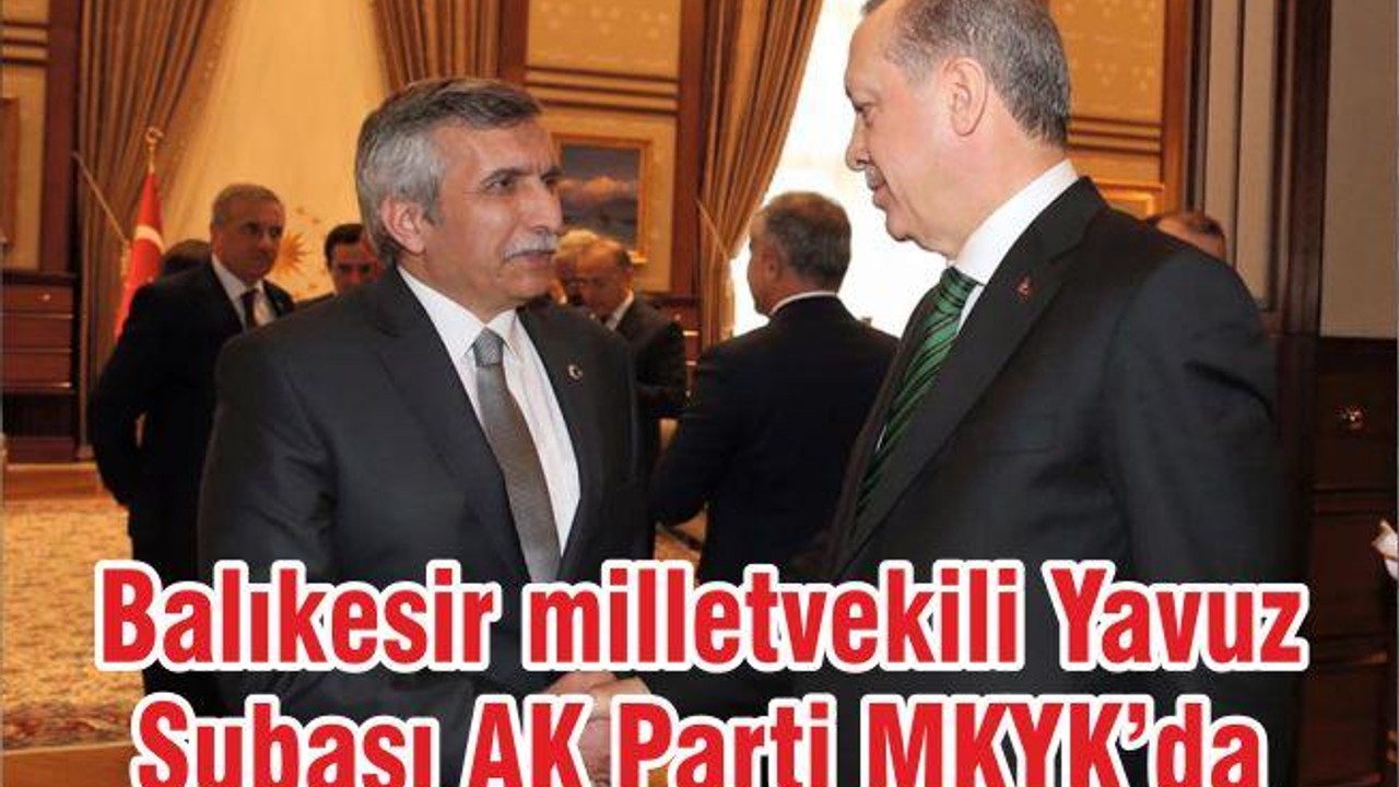 Yavuz Subaşı, AK Parti MKYK'da