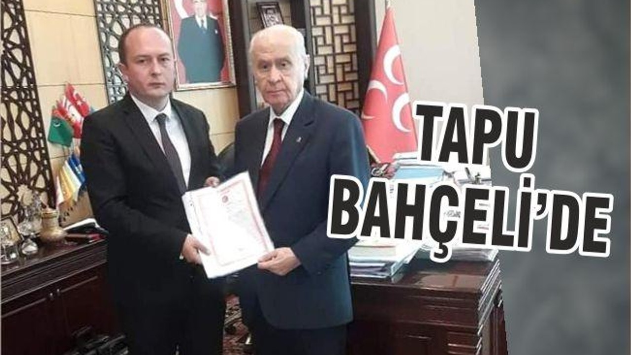 TAPU BAHÇELİ’DE