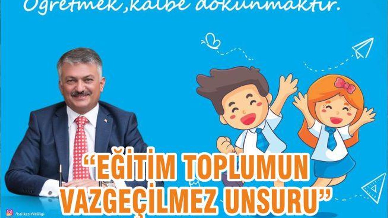 “EĞİTİM TOPLUMUN VAZGEÇİLMEZ UNSURU”