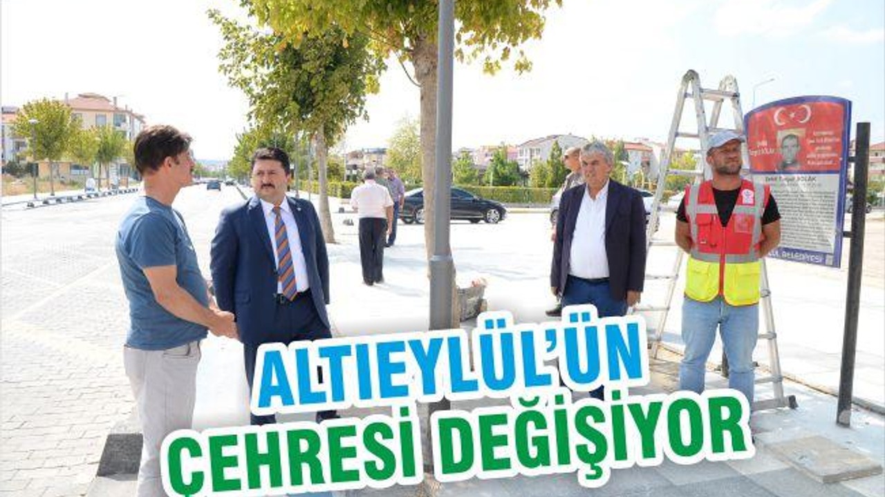 ALTIEYLÜL’ÜN ÇEHRESİ DEĞİŞİYOR
