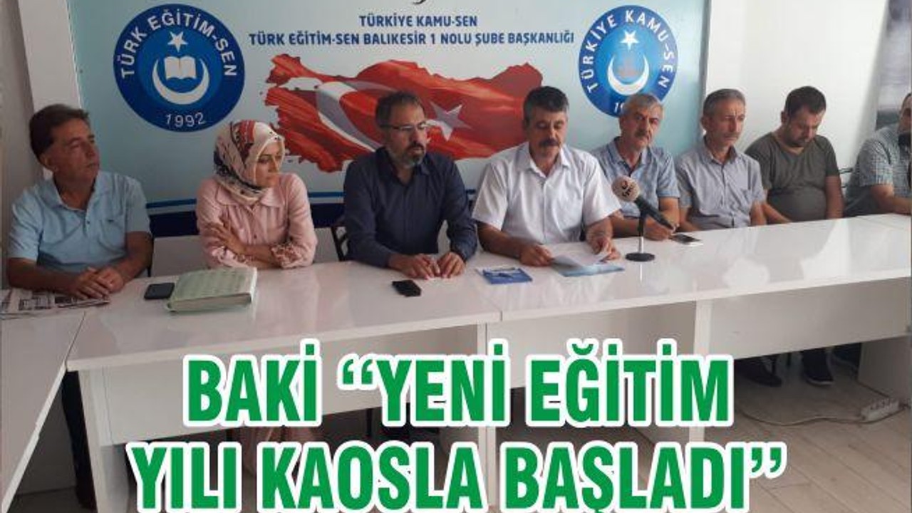 BAKİ ‘‘YENİ EĞİTİM YILI KAOSLA BAŞLADI’’
