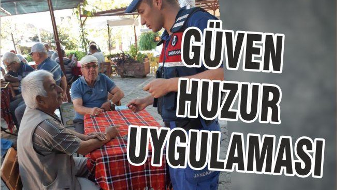 GÜVEN-HUZUR UYGULAMASI