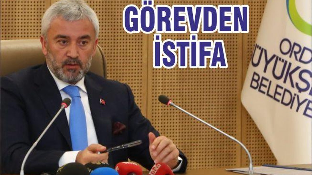 GÖREVDEN İSTİFA