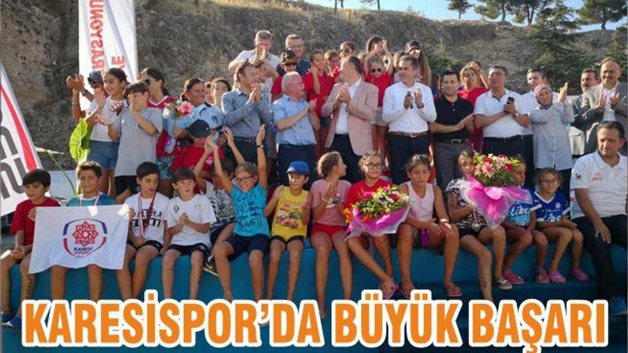 KARESİSPOR’DA BÜYÜK BAŞARI
