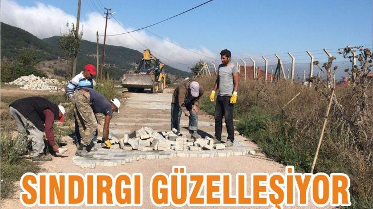 SINDIRGI GÜZELLEŞİYOR