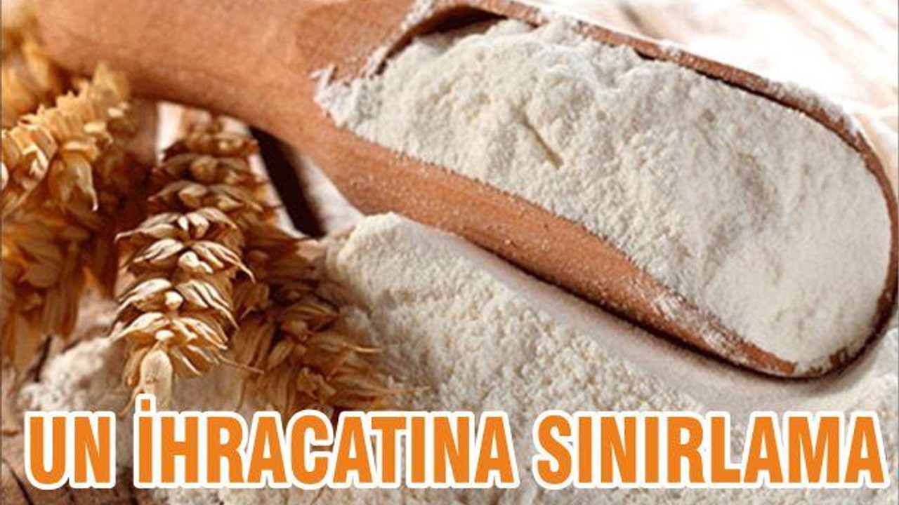 UN İHRACATINA SINIRLAMA