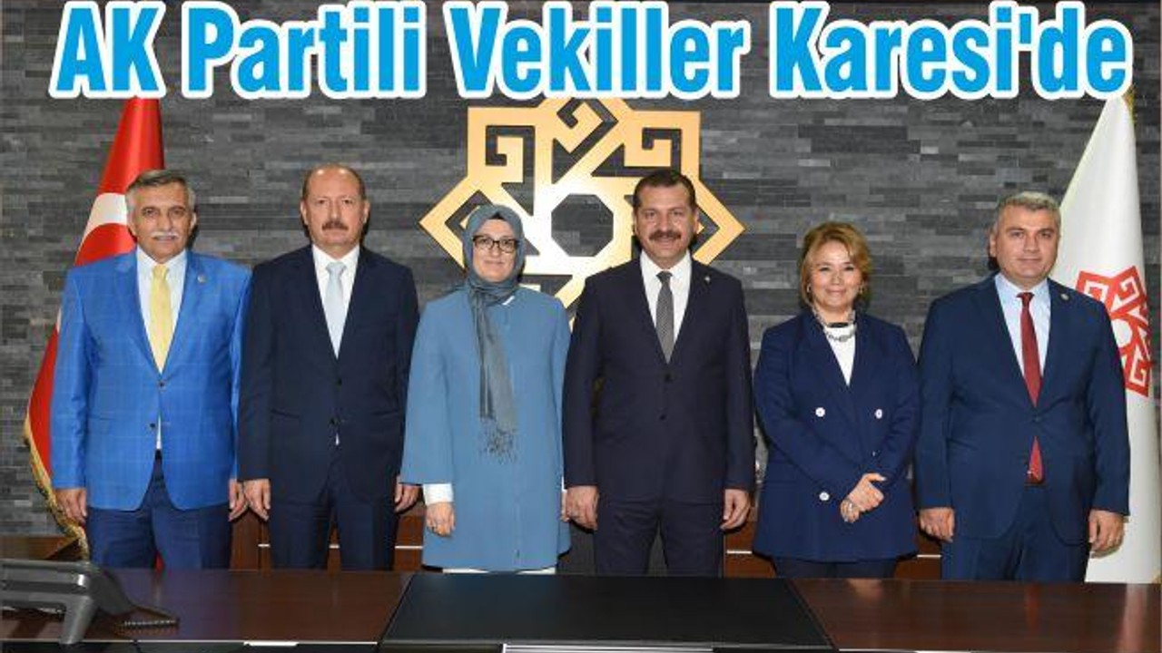 AK Partili Vekiller Karesi'de