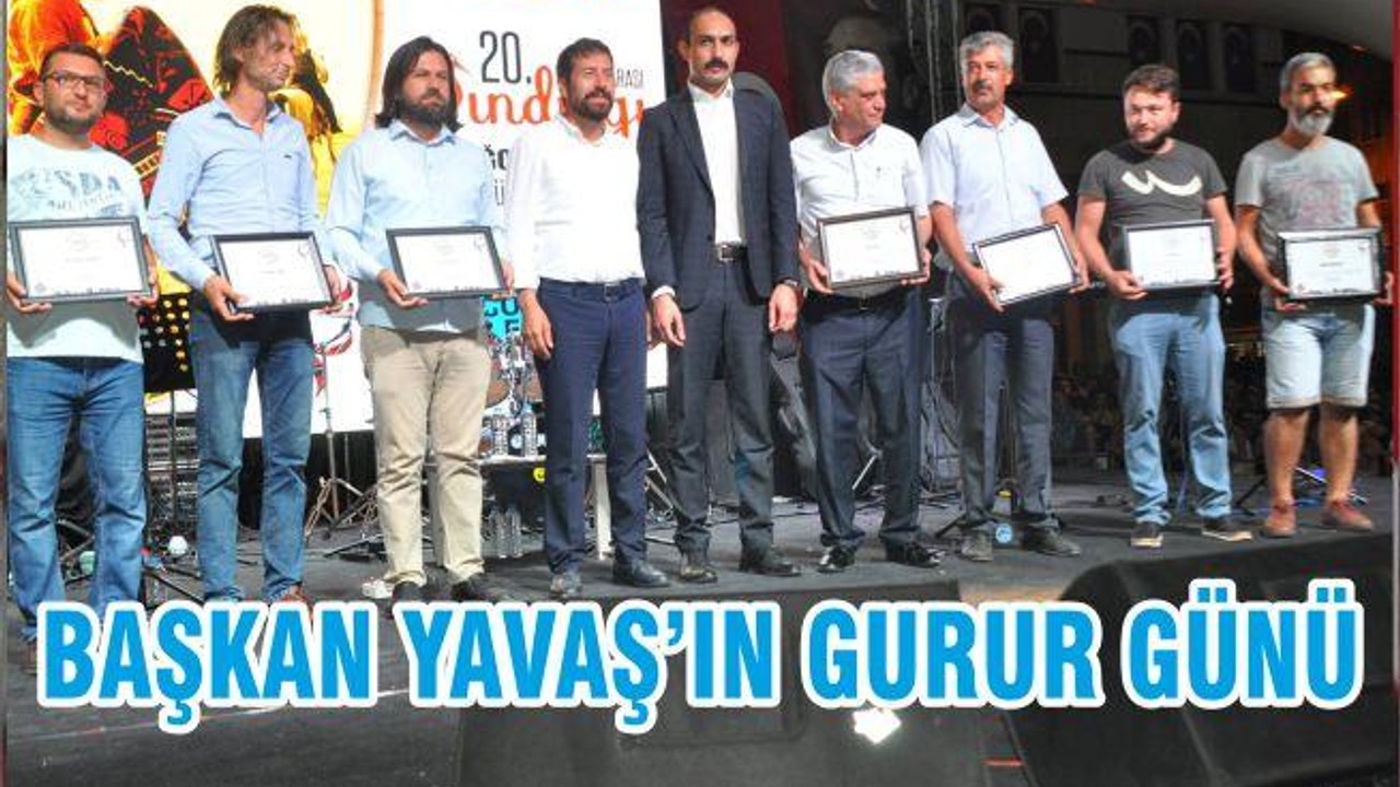 BAŞKAN YAVAŞ’IN GURUR GÜNÜ