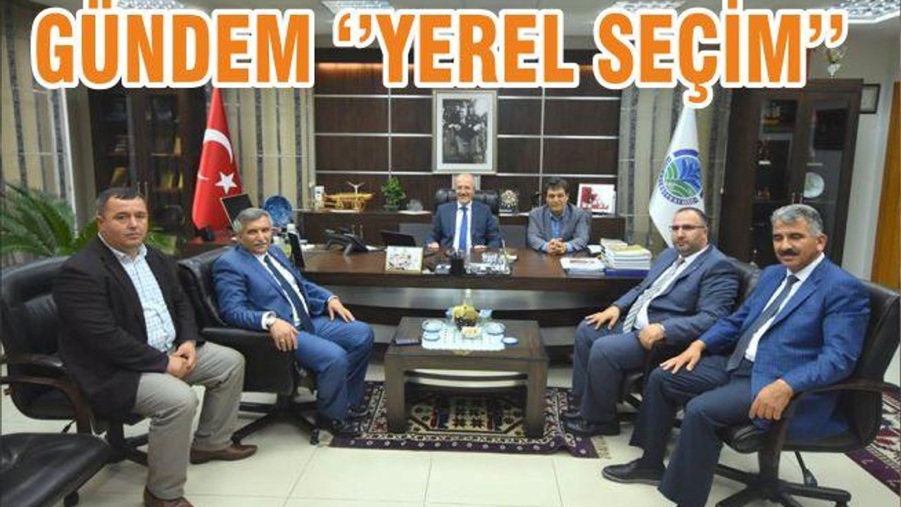 GÜNDEM ‘’YEREL SEÇİM’’
