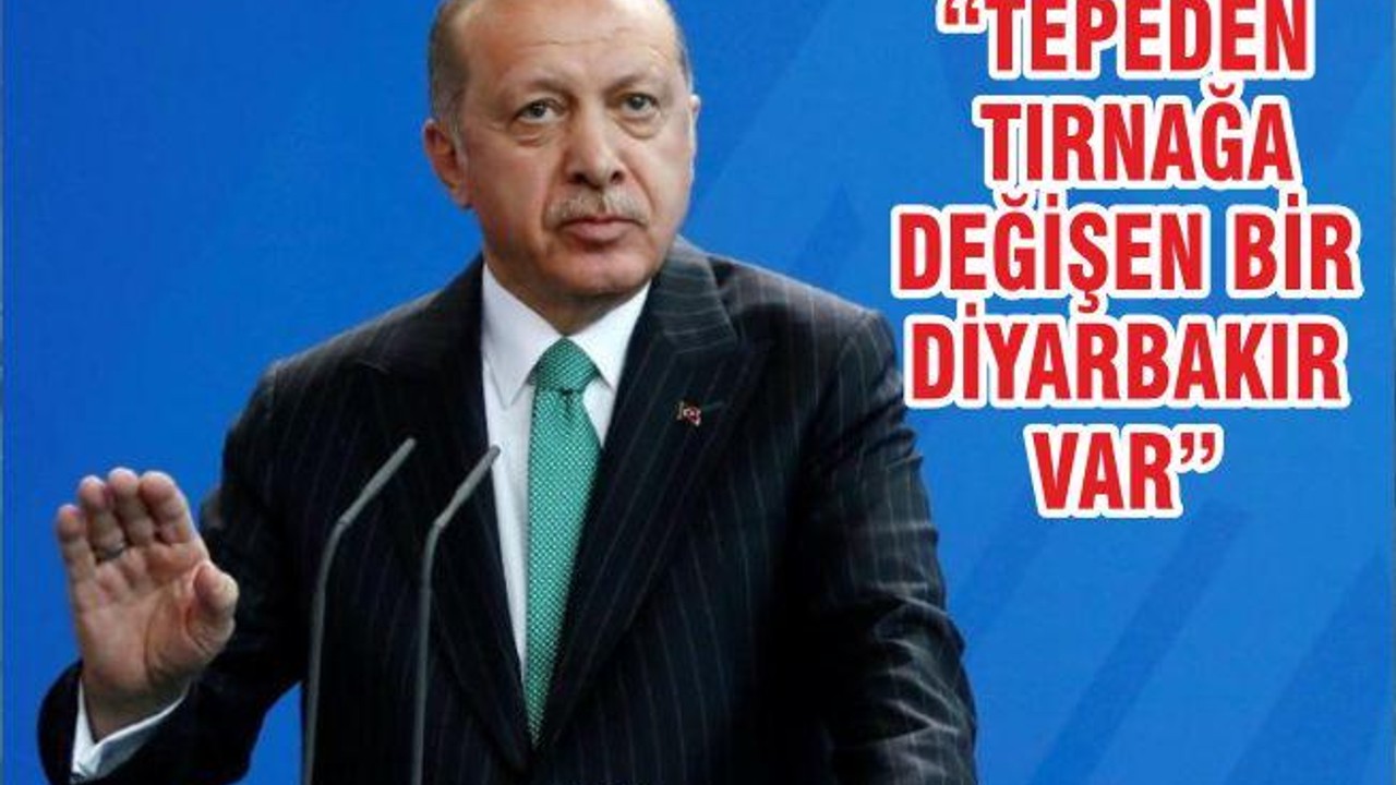 “TEPEDEN TIRNAĞA DEĞİŞEN BİR DİYARBAKIR VAR”