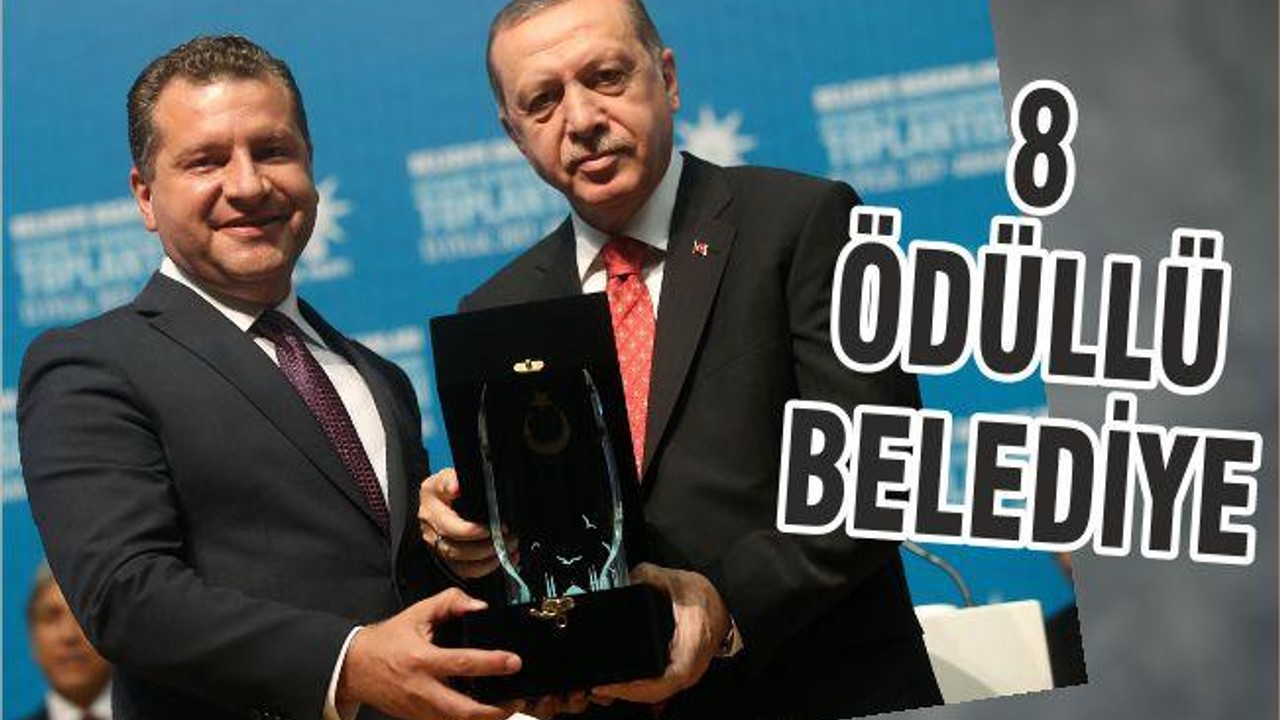 8 ÖDÜLLÜ BELEDİYE