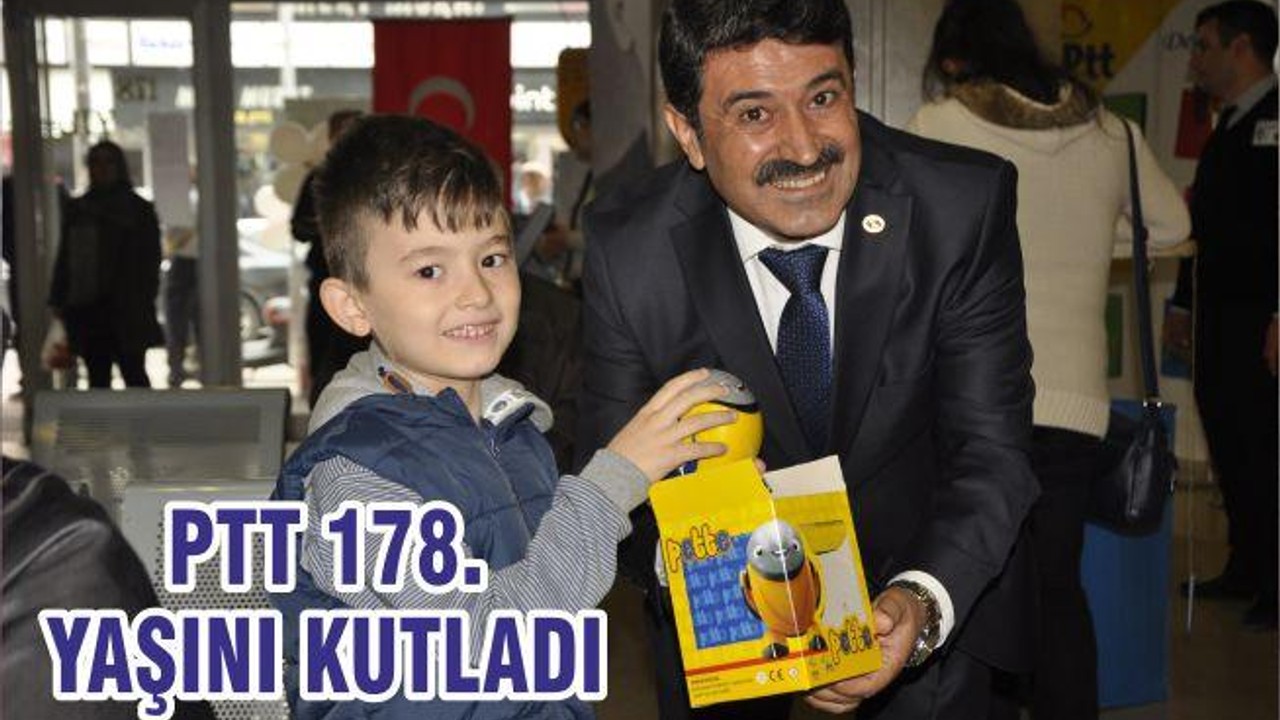 PTT 178. YAŞINI KUTLADI
