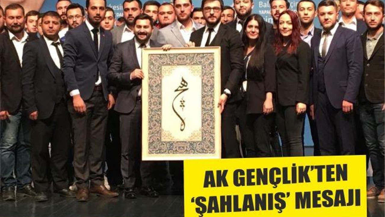 AK GENÇLİK’TEN ‘ŞAHLANIŞ’ MESAJI