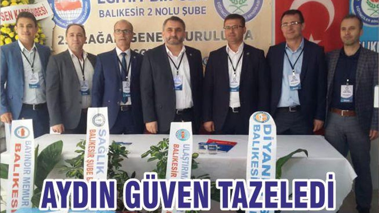 AYDIN GÜVEN TAZELEDİ