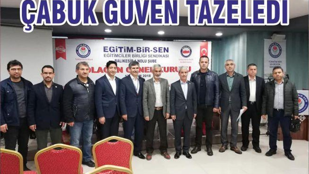 ÇABUK GÜVEN TAZELEDİ