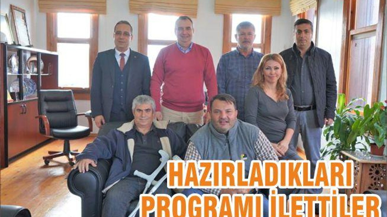 HAZIRLADIKLARI PROGRAMI İLETTİLER