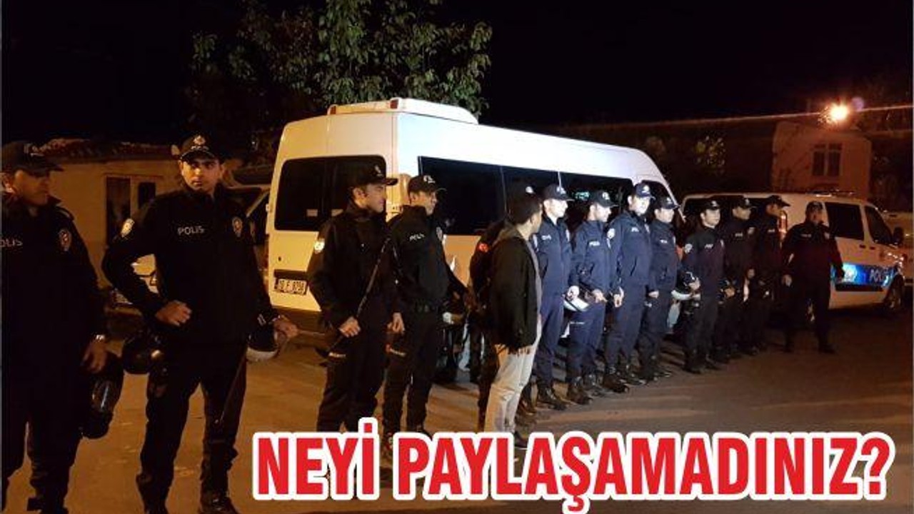 NEYİ PAYLAŞAMADINIZ?