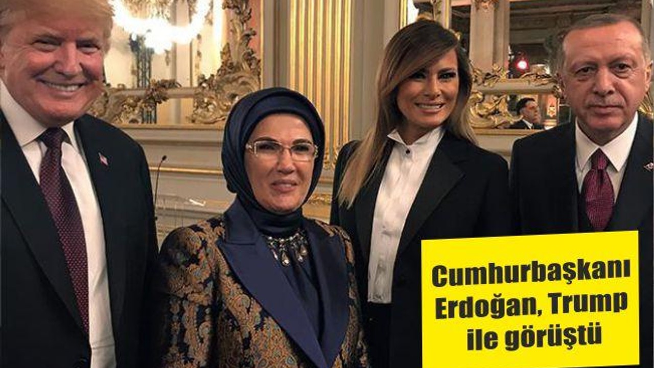 Cumhurbaşkanı Erdoğan, Trump ile görüştü