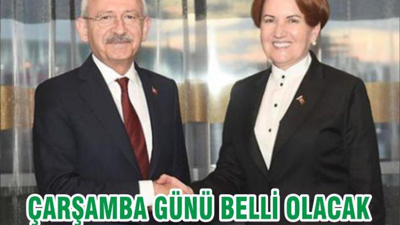 ÇARŞAMBA GÜNÜ BELLİ OLACAK