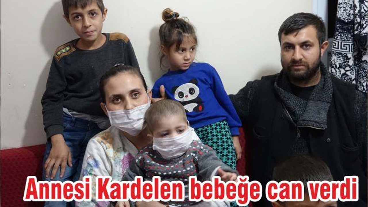 Annesi Kardelen bebeğe can verdi