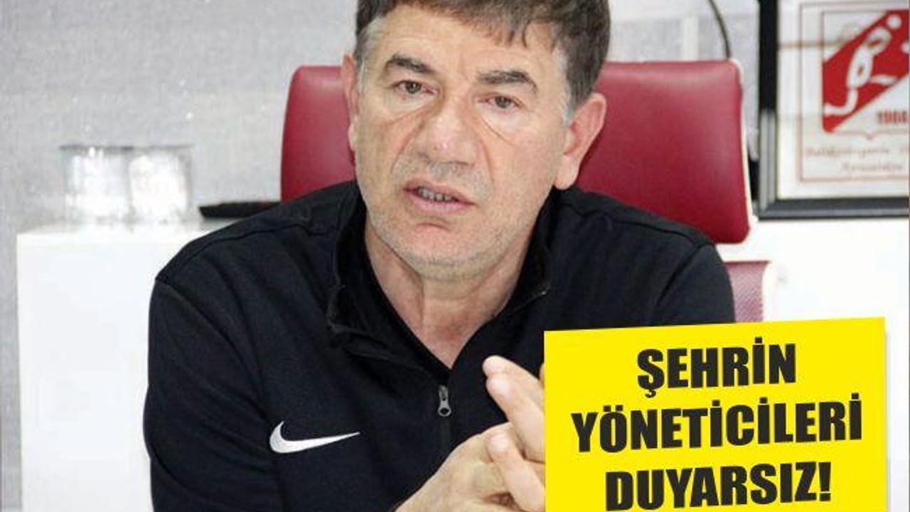 ŞEHRİN YÖNETİCİLERİ DUYARSIZ!