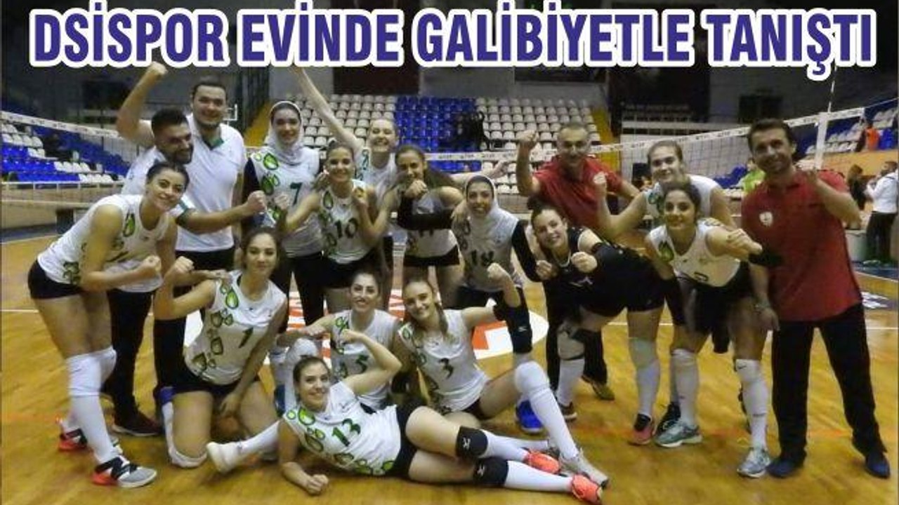 DSİSPOR EVİNDE GALİBİYETLE TANIŞTI