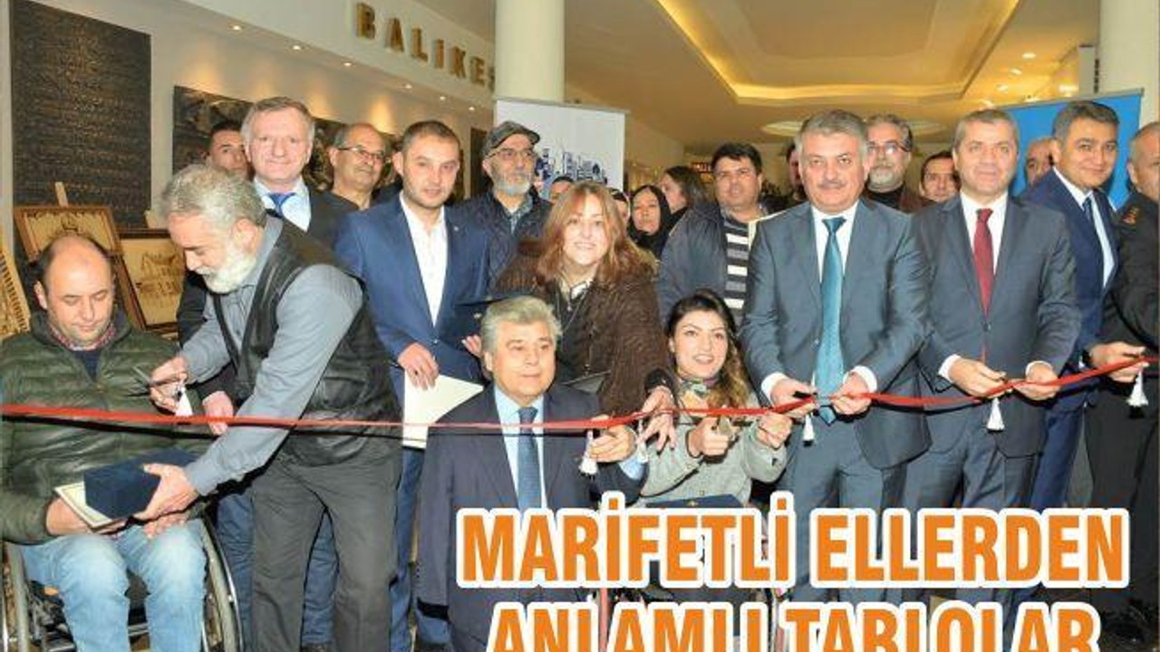 MARİFETLİ ELLERDEN ANLAMLI TABLOLAR
