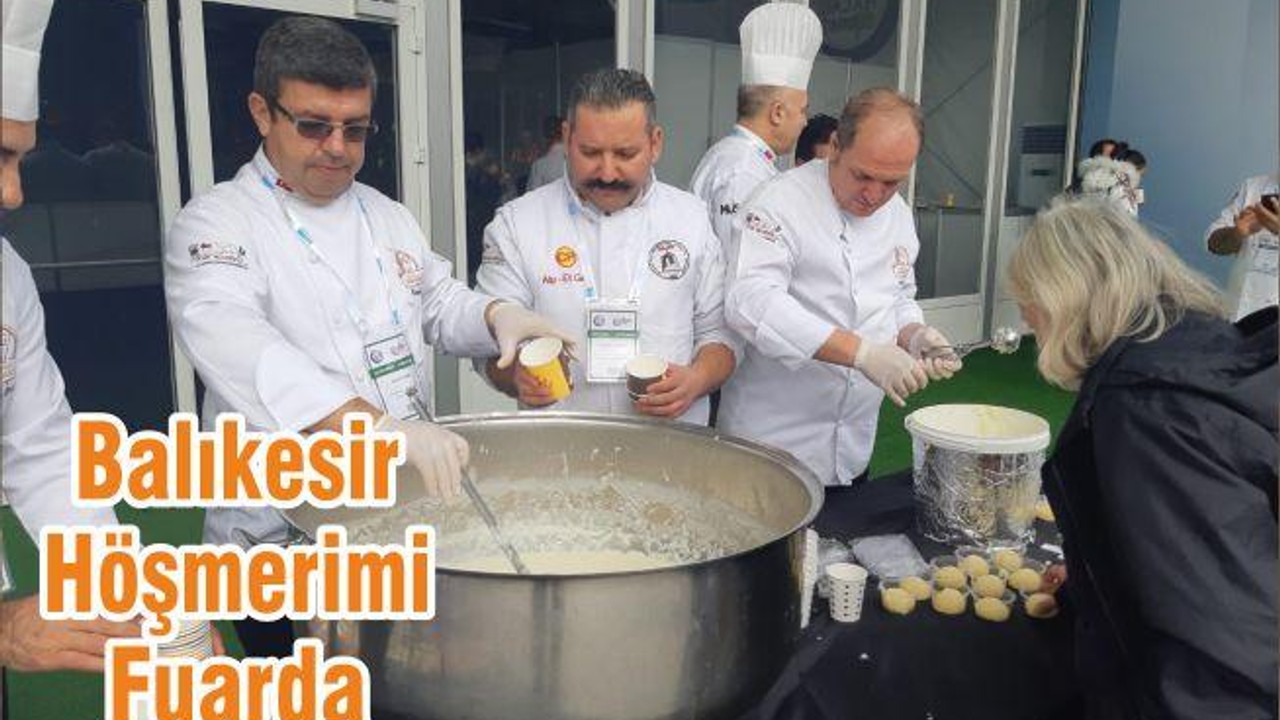 Balıkesir Höşmerimi Fuarda